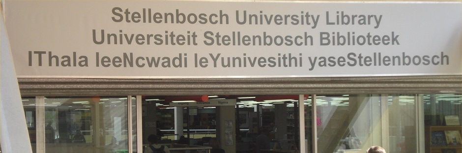 Stellenbosch University library