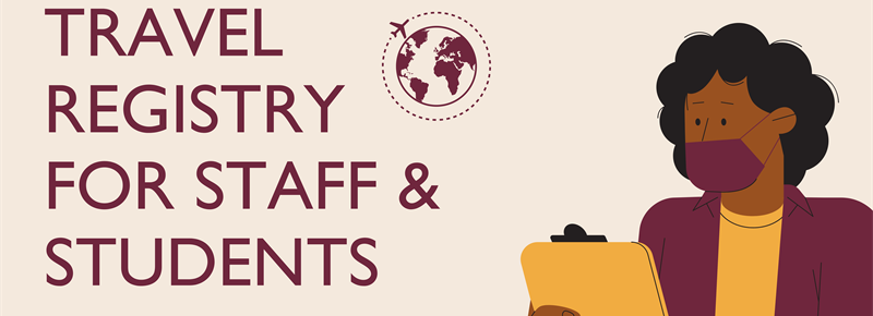 Travel Registry for Staff and Students