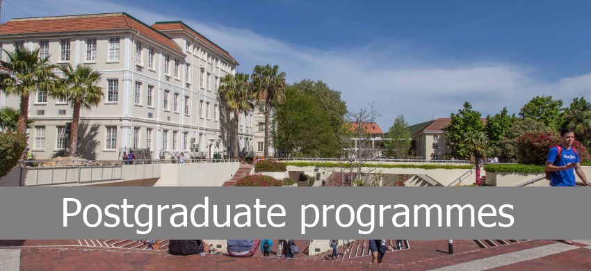 Stellenbosch postgraduate programmes