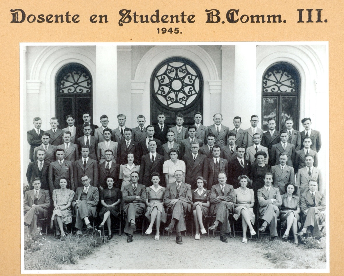 1945 - BCom III class of 1945