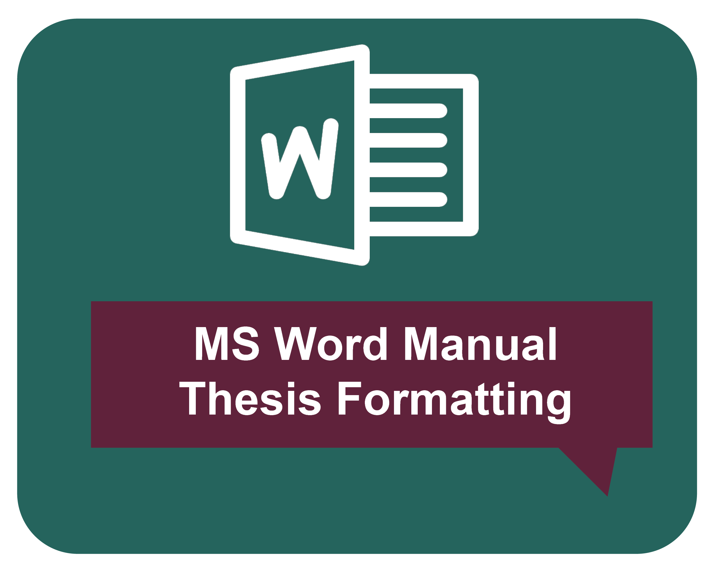 MS word manual thesis formatting icon.png