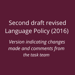 Second draft revised Language Policy (2016)_ver.png