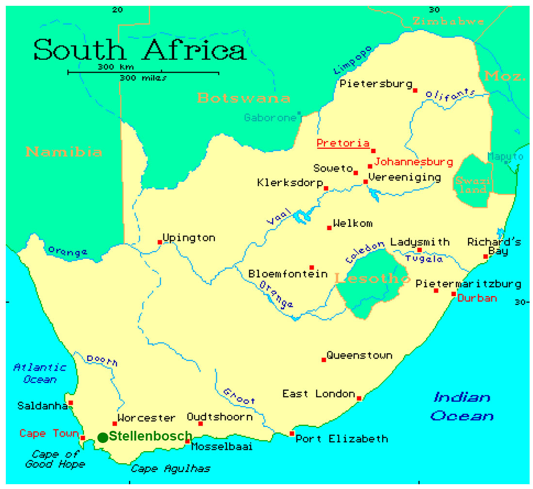 Йоханнесбург на карте. Стелленбош ЮАР на карте. ЮАР на карте. Блумфонтейн ЮАР на карте. ЮАР Йоханнесбург на карте.