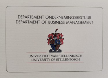 Department of Business Management