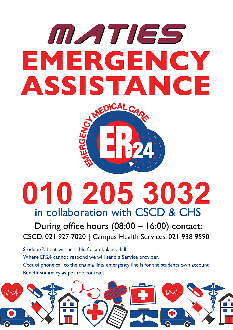 Tygerberg Campus Emergency Services Flyer e-mail 18 AUG22.jpg